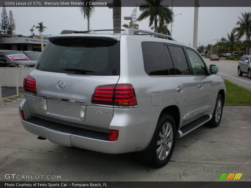 Mercury Silver Metallic / Cashmere 2009 Lexus LX 570