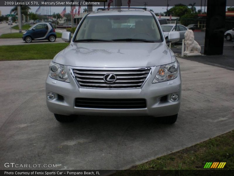 Mercury Silver Metallic / Cashmere 2009 Lexus LX 570