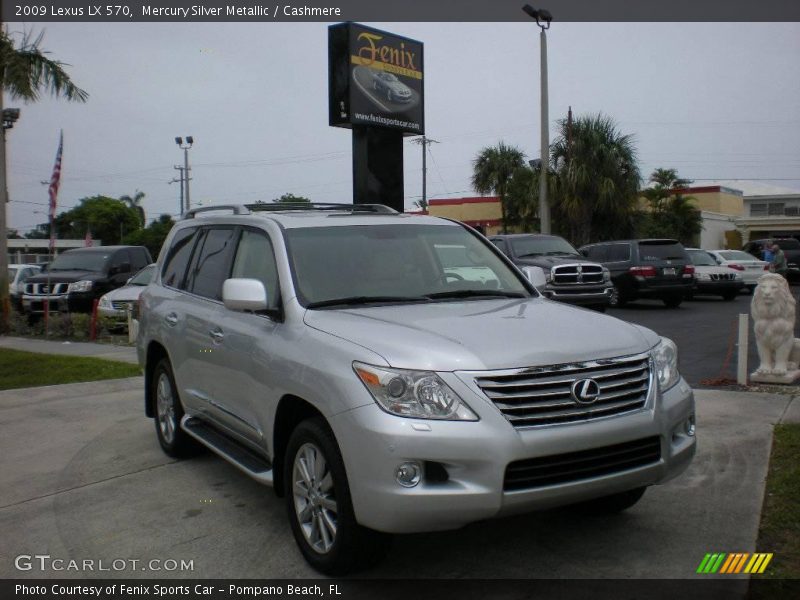 Mercury Silver Metallic / Cashmere 2009 Lexus LX 570