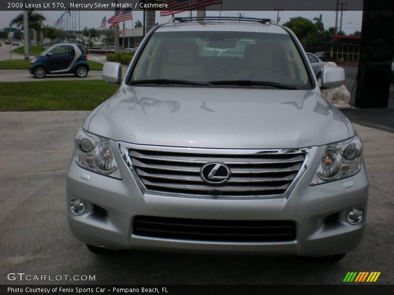 Mercury Silver Metallic / Cashmere 2009 Lexus LX 570