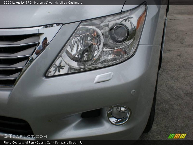 Mercury Silver Metallic / Cashmere 2009 Lexus LX 570