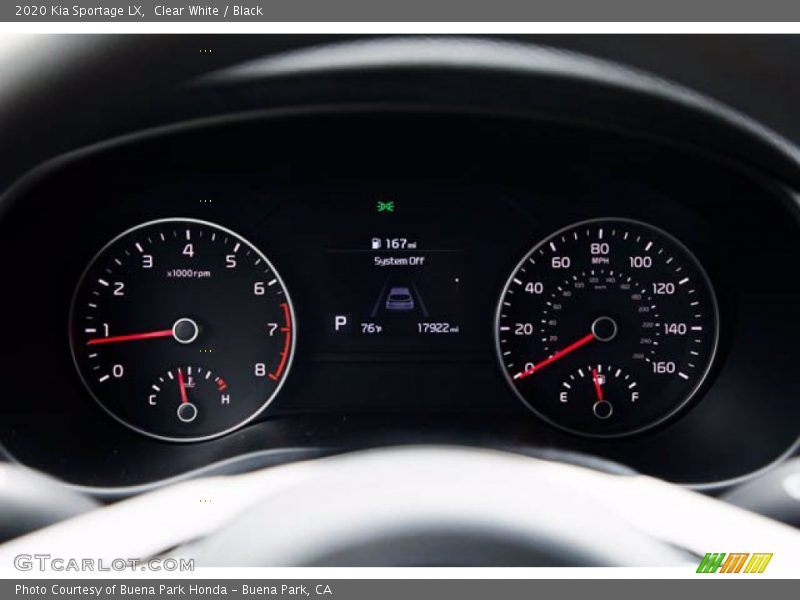  2020 Sportage LX LX Gauges