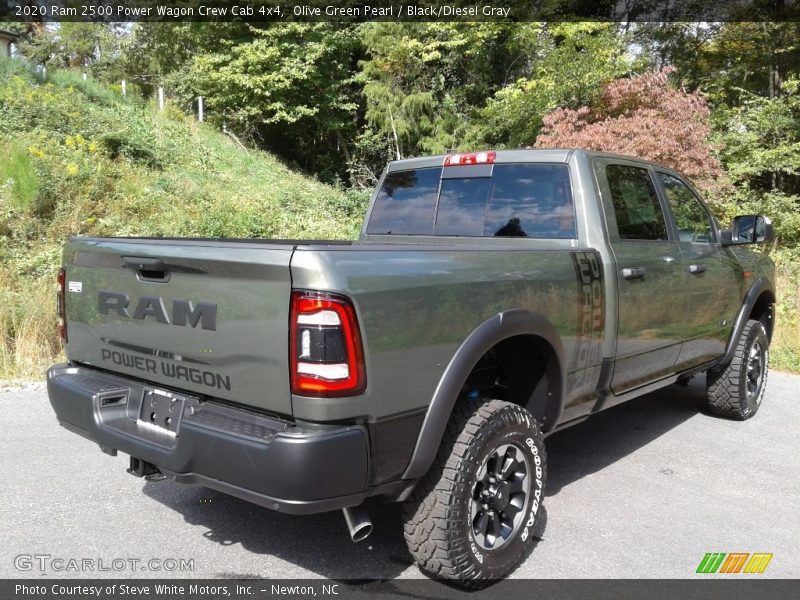 Olive Green Pearl / Black/Diesel Gray 2020 Ram 2500 Power Wagon Crew Cab 4x4