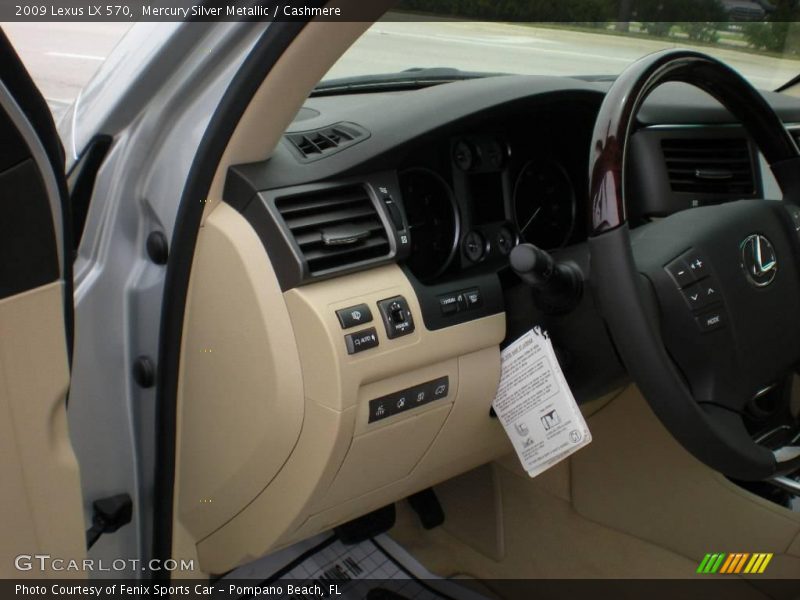 Mercury Silver Metallic / Cashmere 2009 Lexus LX 570