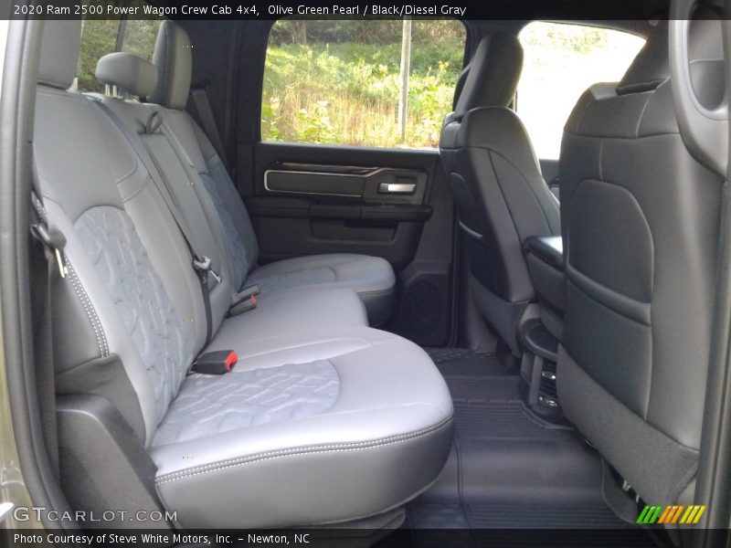 Rear Seat of 2020 2500 Power Wagon Crew Cab 4x4