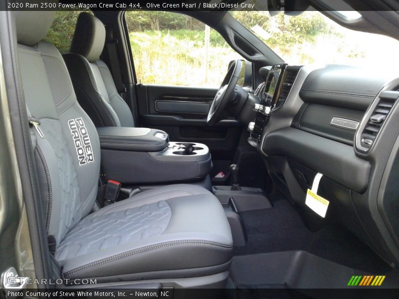 Front Seat of 2020 2500 Power Wagon Crew Cab 4x4