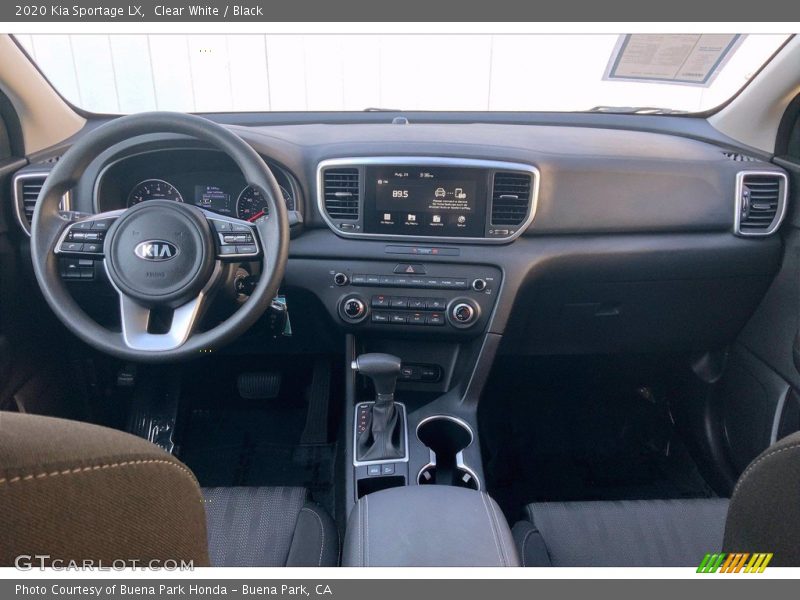 Dashboard of 2020 Sportage LX