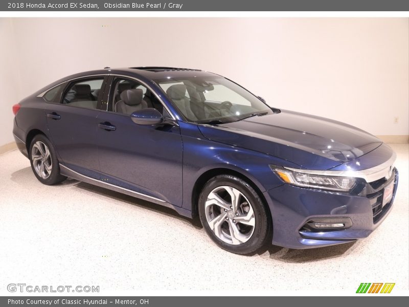 Front 3/4 View of 2018 Accord EX Sedan