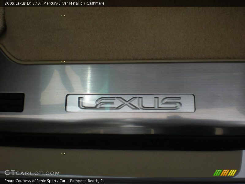 Mercury Silver Metallic / Cashmere 2009 Lexus LX 570