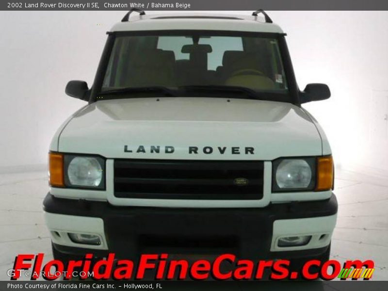 Chawton White / Bahama Beige 2002 Land Rover Discovery II SE