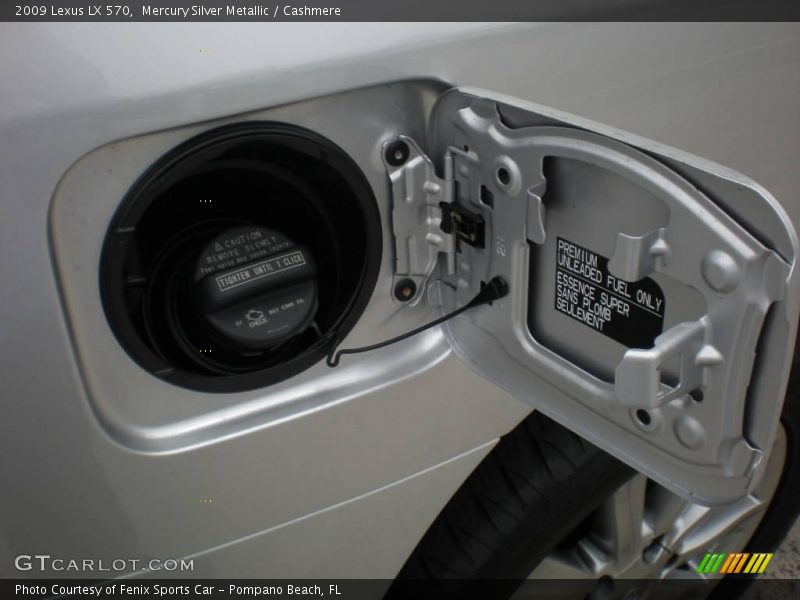 Mercury Silver Metallic / Cashmere 2009 Lexus LX 570