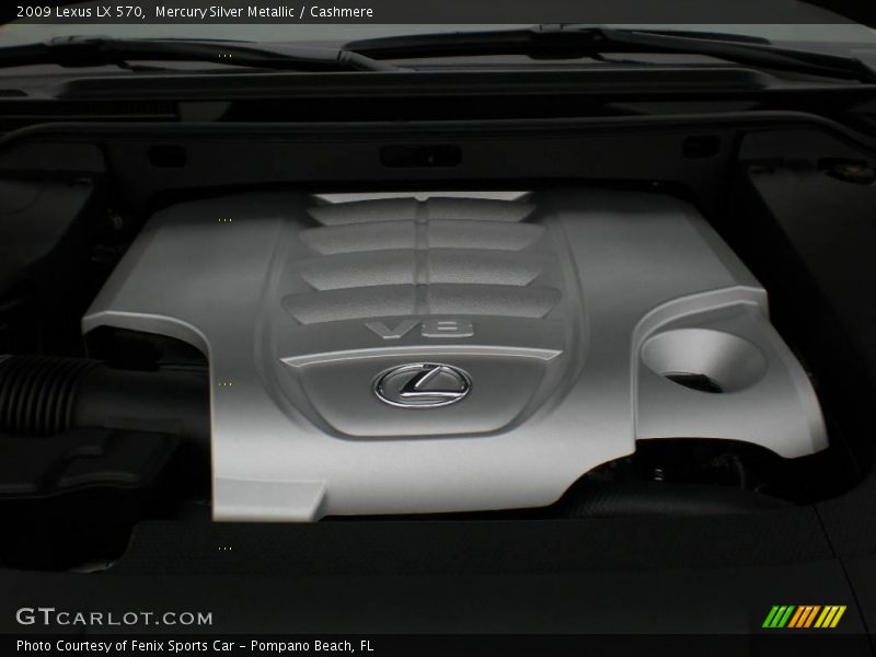 Mercury Silver Metallic / Cashmere 2009 Lexus LX 570