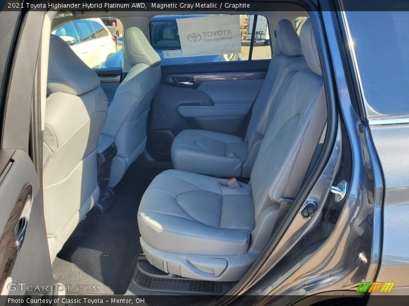 Magnetic Gray Metallic / Graphite 2021 Toyota Highlander Hybrid Platinum AWD