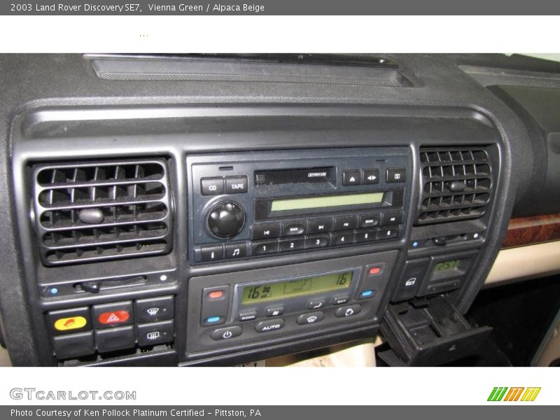 Vienna Green / Alpaca Beige 2003 Land Rover Discovery SE7
