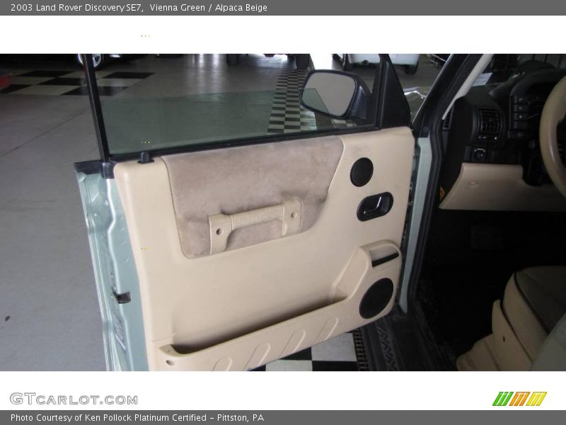 Vienna Green / Alpaca Beige 2003 Land Rover Discovery SE7