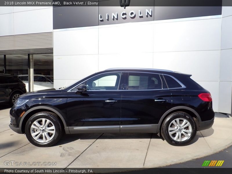 Black Velvet / Ebony 2018 Lincoln MKX Premiere AWD