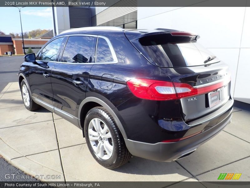 Black Velvet / Ebony 2018 Lincoln MKX Premiere AWD