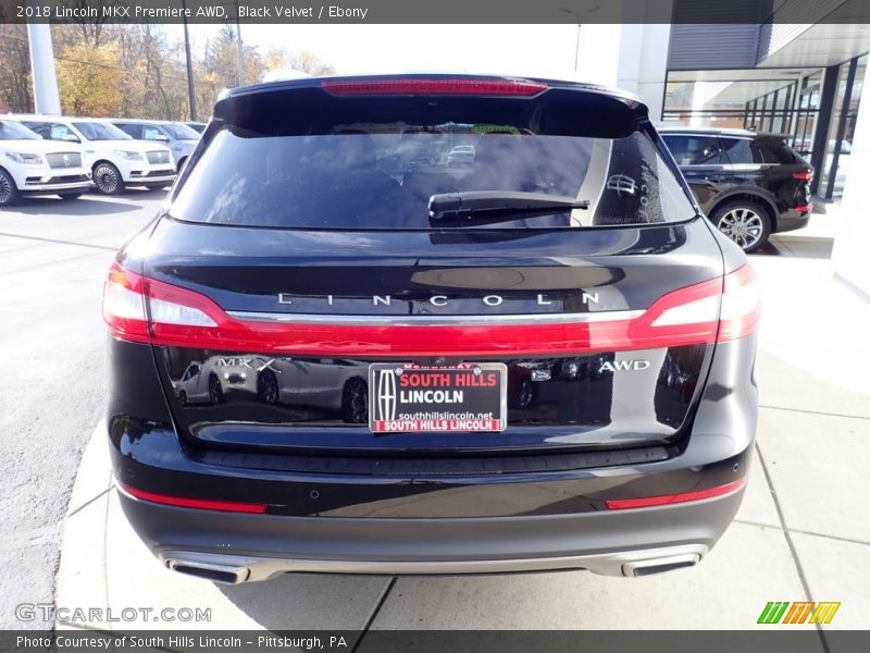 Black Velvet / Ebony 2018 Lincoln MKX Premiere AWD