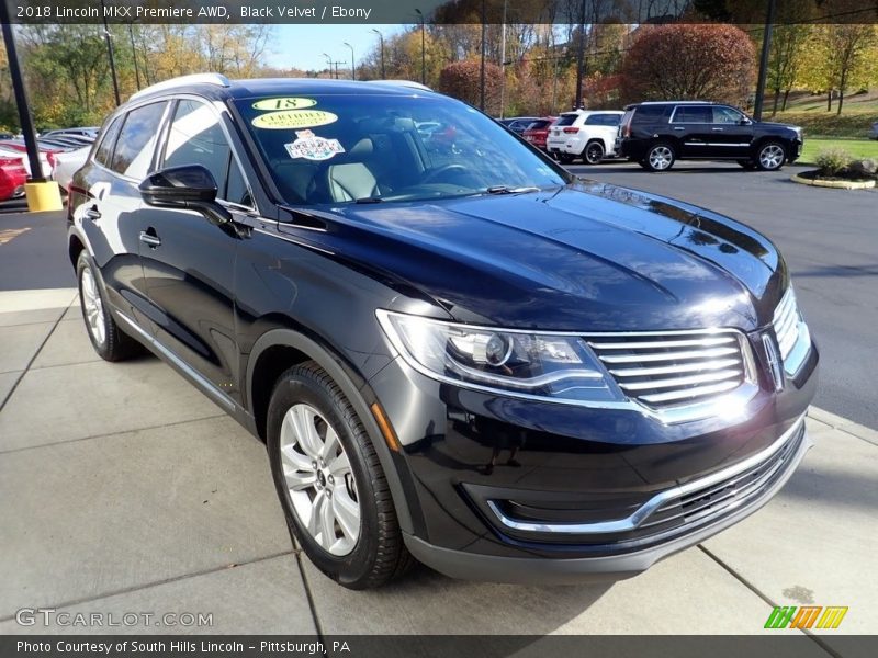 Black Velvet / Ebony 2018 Lincoln MKX Premiere AWD