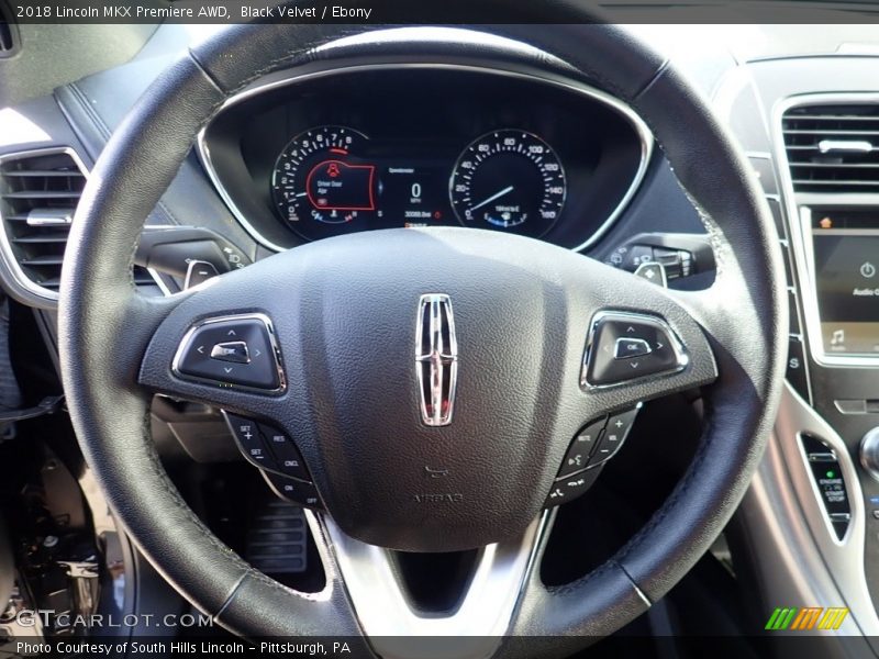  2018 MKX Premiere AWD Steering Wheel