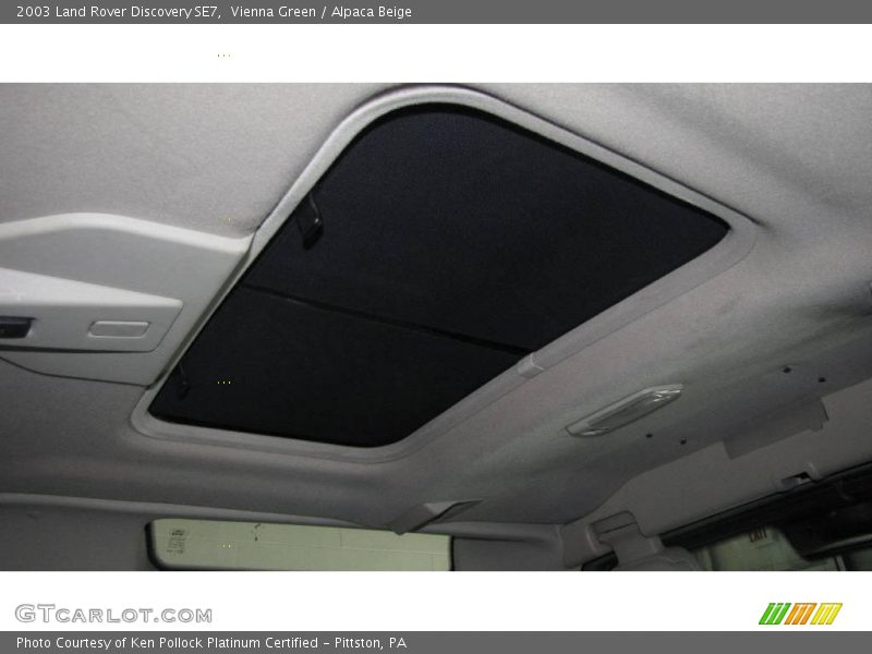 Vienna Green / Alpaca Beige 2003 Land Rover Discovery SE7