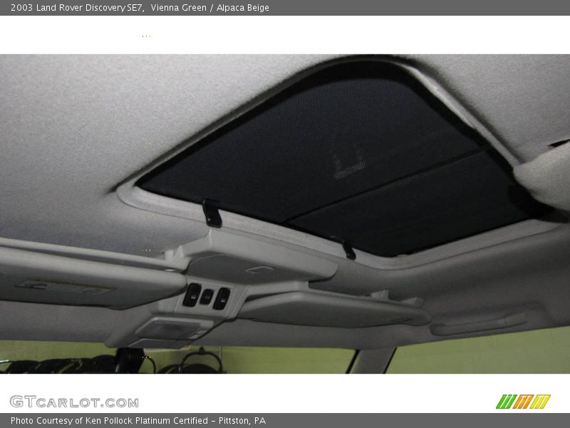 Vienna Green / Alpaca Beige 2003 Land Rover Discovery SE7