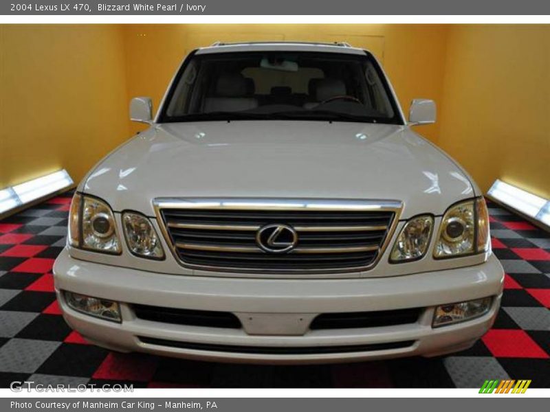 Blizzard White Pearl / Ivory 2004 Lexus LX 470