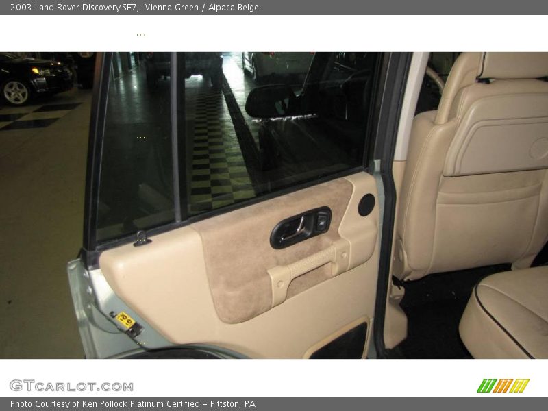 Vienna Green / Alpaca Beige 2003 Land Rover Discovery SE7