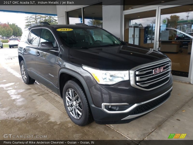 Iridium Metallic / Jet Black 2017 GMC Acadia SLT