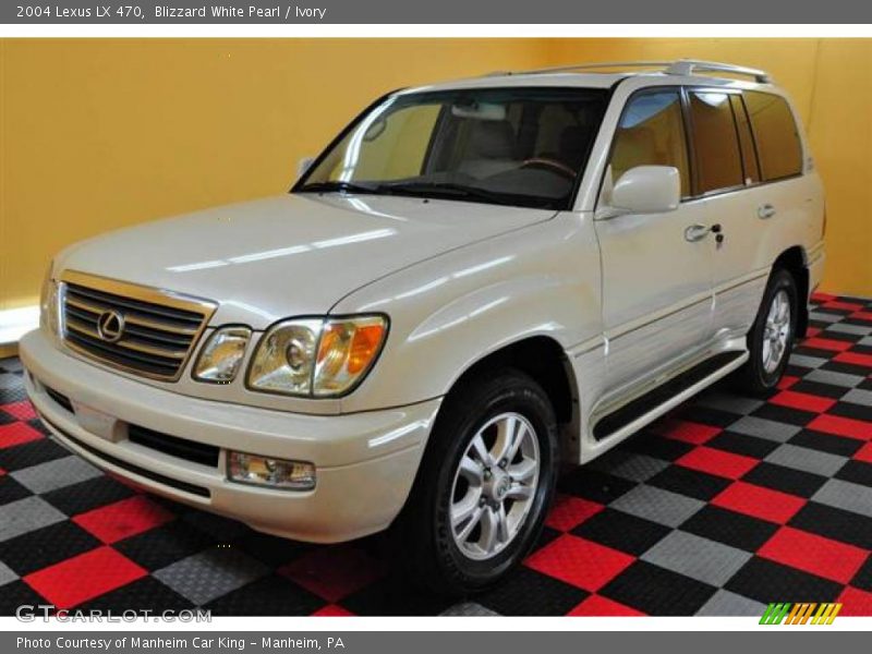 Blizzard White Pearl / Ivory 2004 Lexus LX 470