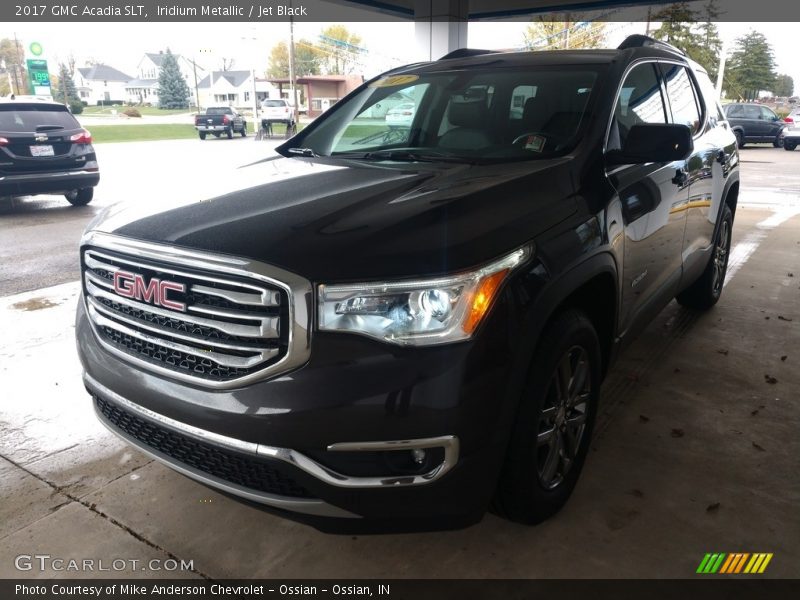 Iridium Metallic / Jet Black 2017 GMC Acadia SLT