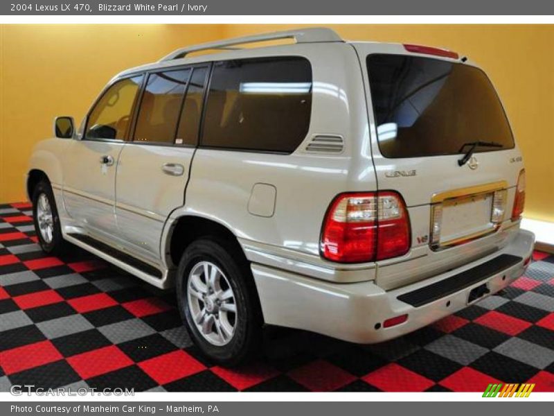 Blizzard White Pearl / Ivory 2004 Lexus LX 470