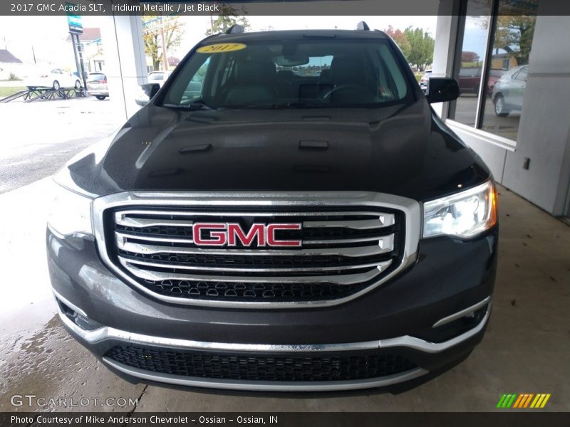 Iridium Metallic / Jet Black 2017 GMC Acadia SLT