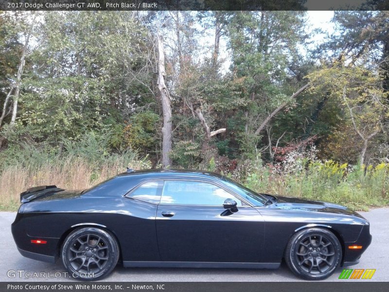 Pitch Black / Black 2017 Dodge Challenger GT AWD