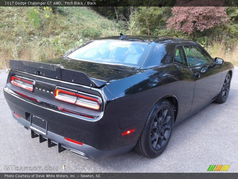 Pitch Black / Black 2017 Dodge Challenger GT AWD