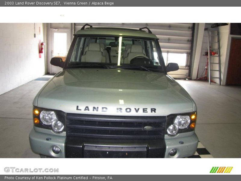 Vienna Green / Alpaca Beige 2003 Land Rover Discovery SE7