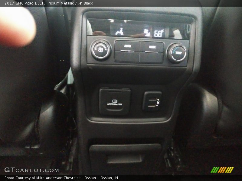 Iridium Metallic / Jet Black 2017 GMC Acadia SLT