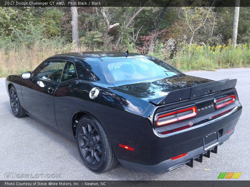 Pitch Black / Black 2017 Dodge Challenger GT AWD