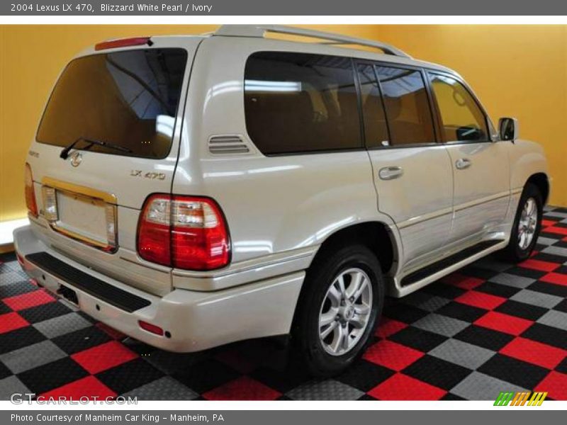 Blizzard White Pearl / Ivory 2004 Lexus LX 470