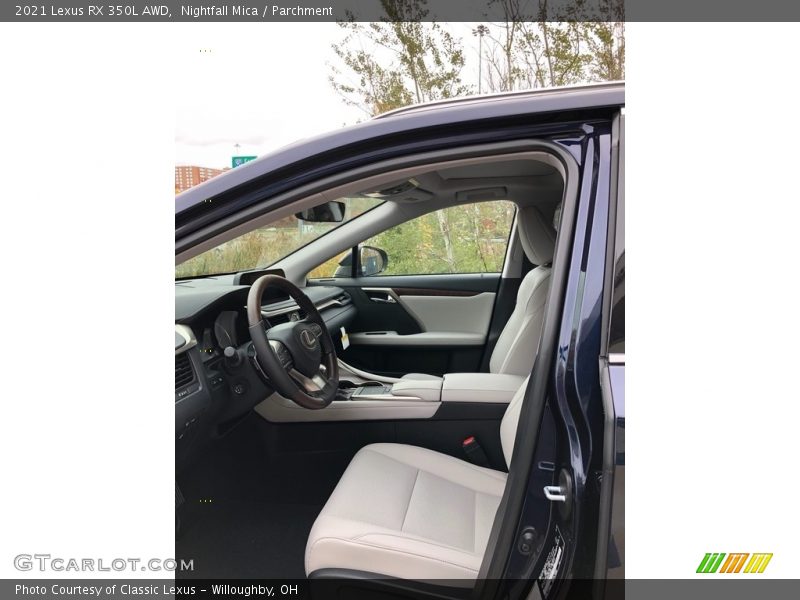 Nightfall Mica / Parchment 2021 Lexus RX 350L AWD