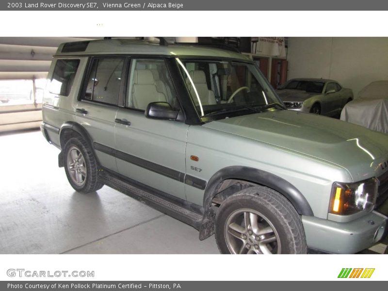 Vienna Green / Alpaca Beige 2003 Land Rover Discovery SE7
