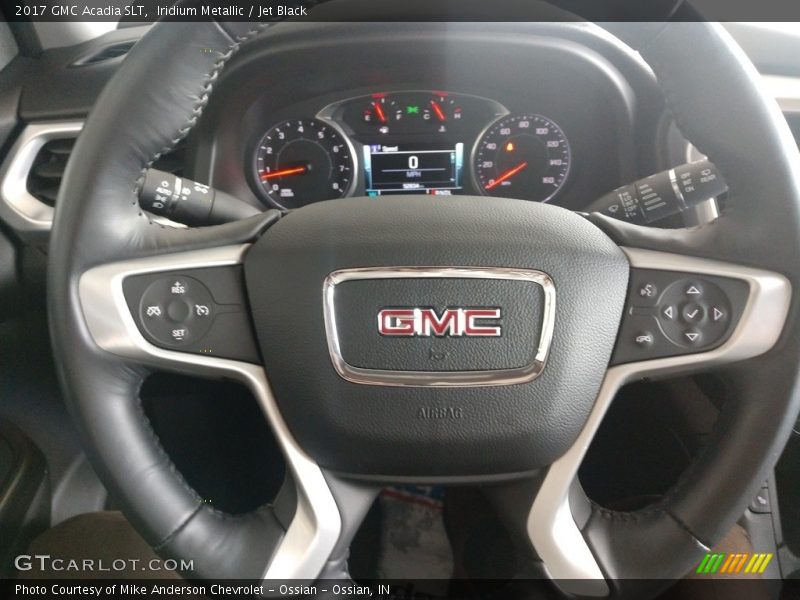 Iridium Metallic / Jet Black 2017 GMC Acadia SLT