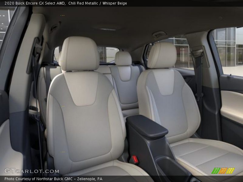 Chili Red Metallic / Whisper Beige 2020 Buick Encore GX Select AWD