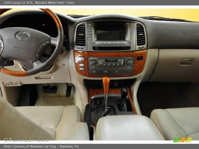 Blizzard White Pearl / Ivory 2004 Lexus LX 470