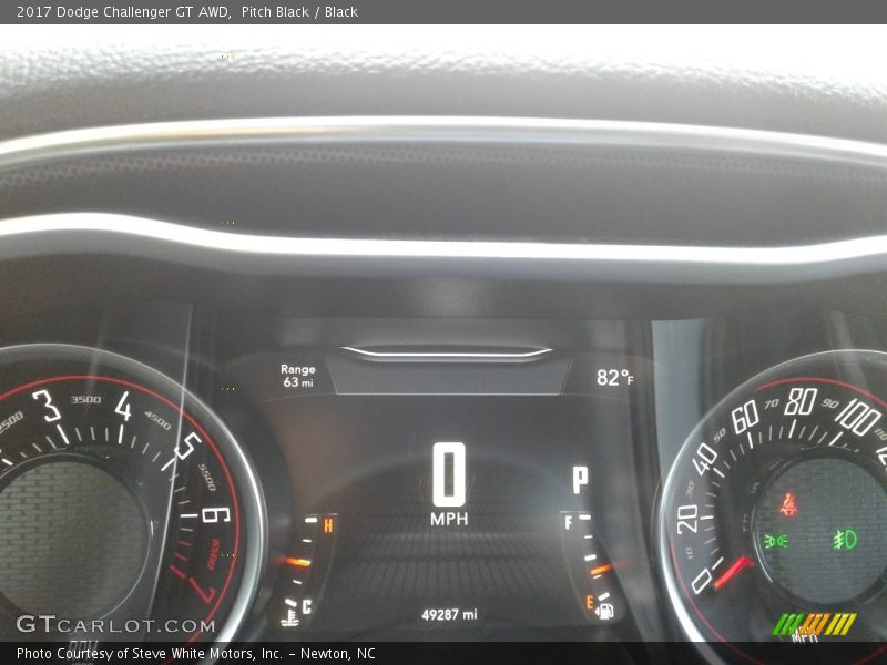 Pitch Black / Black 2017 Dodge Challenger GT AWD