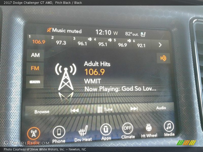 Pitch Black / Black 2017 Dodge Challenger GT AWD