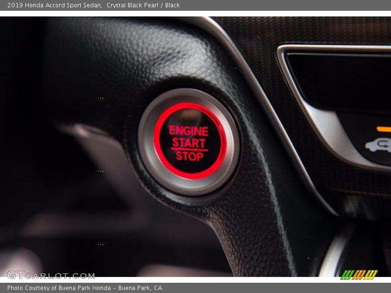 Crystal Black Pearl / Black 2019 Honda Accord Sport Sedan
