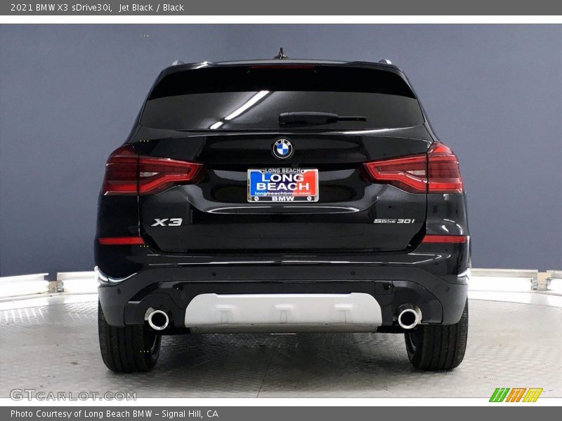 Jet Black / Black 2021 BMW X3 sDrive30i