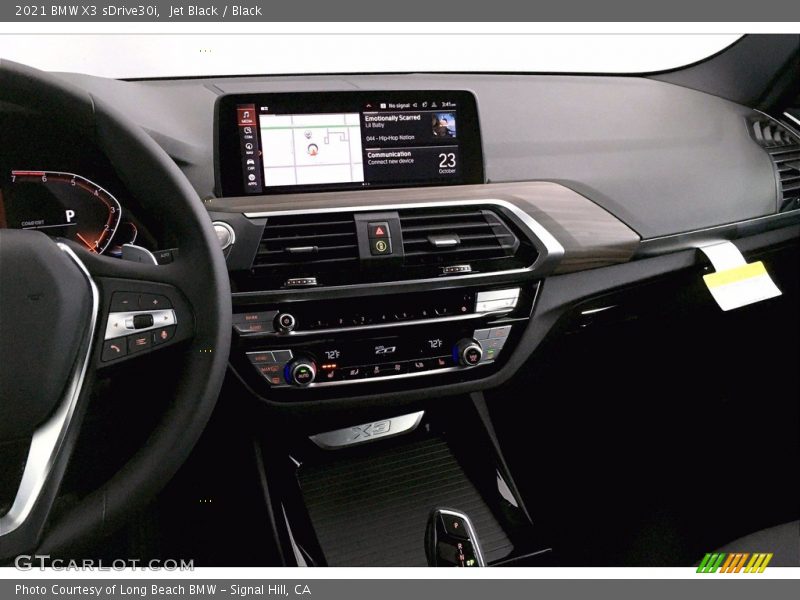 Jet Black / Black 2021 BMW X3 sDrive30i