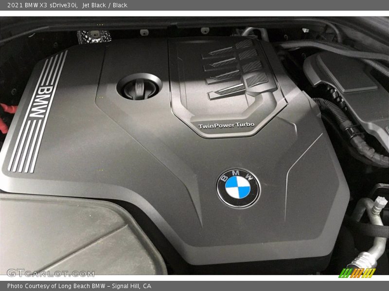 Jet Black / Black 2021 BMW X3 sDrive30i